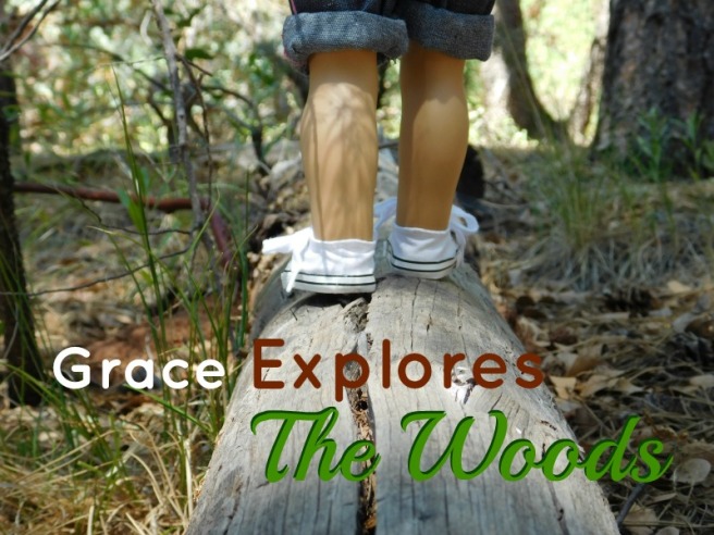 Grace Explores the Woods